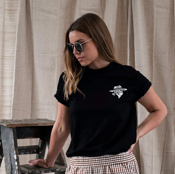 Heavy Weight Original Goods Black Tee