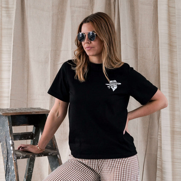 Heavy Weight Original Goods Black Tee