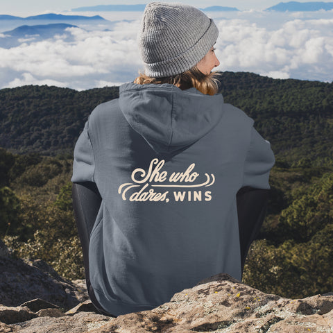 Indian Ink Motto Hoodie