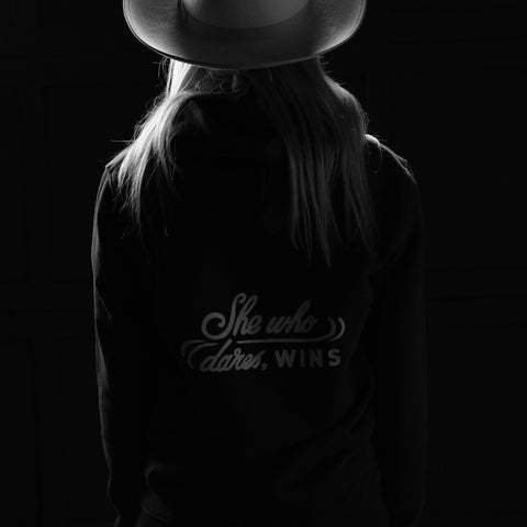 Indian Ink Motto Hoodie
