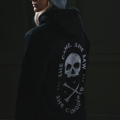 She Came She Saw Hoodie