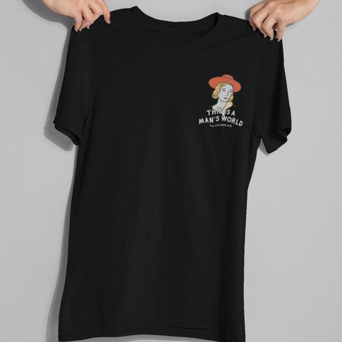 Grey Lady Black Tee
