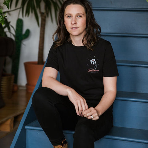 Resilience Black Tee