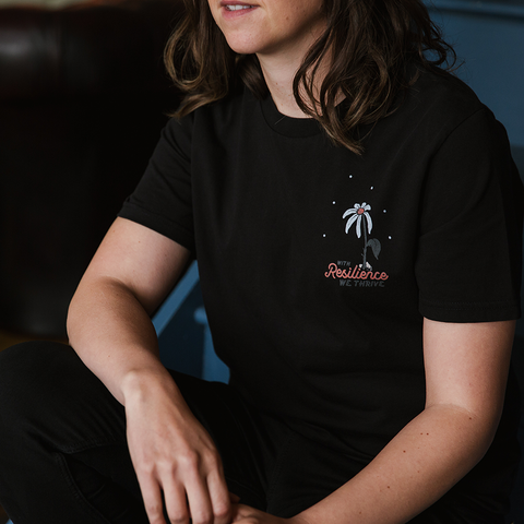 Resilience Black Tee