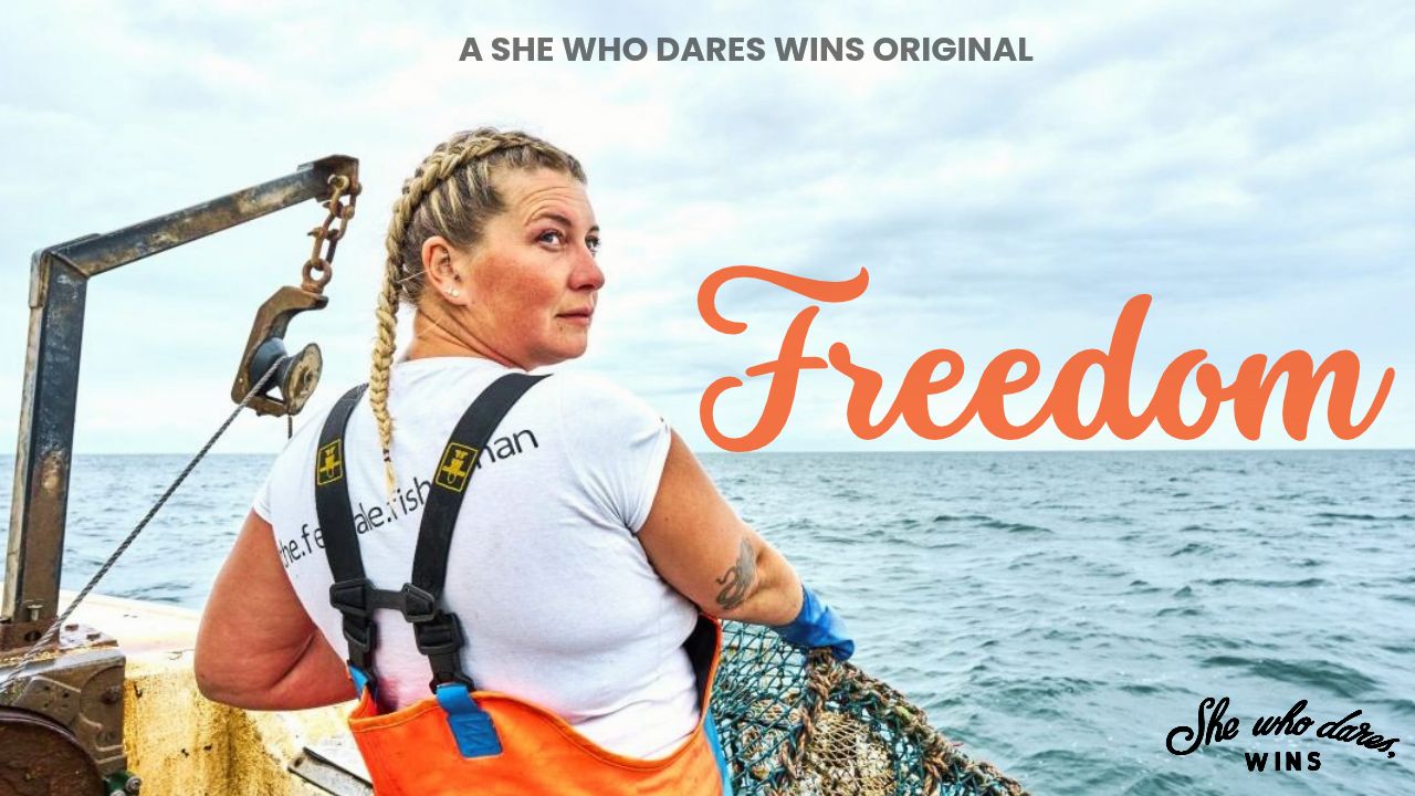 Poster for Freedom, a She Who Dares Wins original film