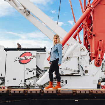 Crane driver Ashleigh Kaliszuk from Alberta shares her tip tips for surviving in construction.