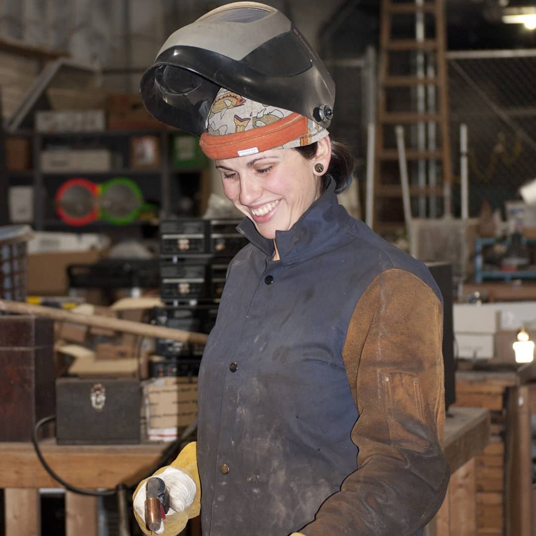 Female Welder Chelsea spills the beans on dangerous work, finding confidence and that dream job.
