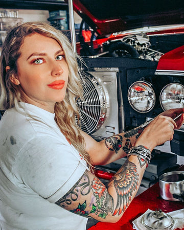 Female automotive technician Brandy, tells us all about the challenging but rewarding male dominated world of cars, and why setting boundaries at work is so important.