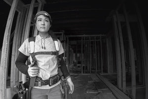 Elly Hart, an Aussie carpenter living in Vancouver on her journey to becoming a qualified carpenter.