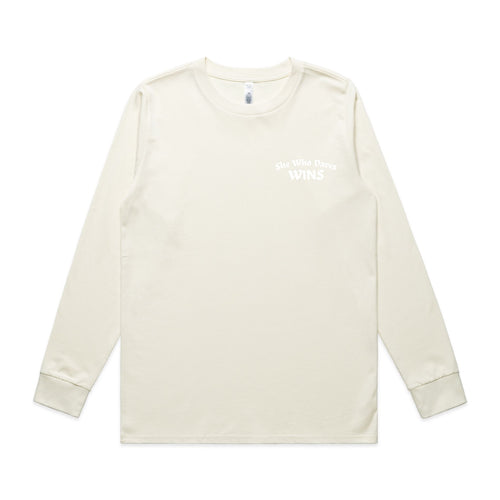 Gothic Ecru Long Sleeve T-shirt