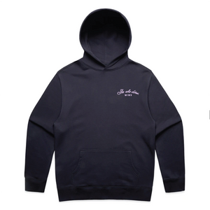 Relaxed Dare Club Navy Hoodie