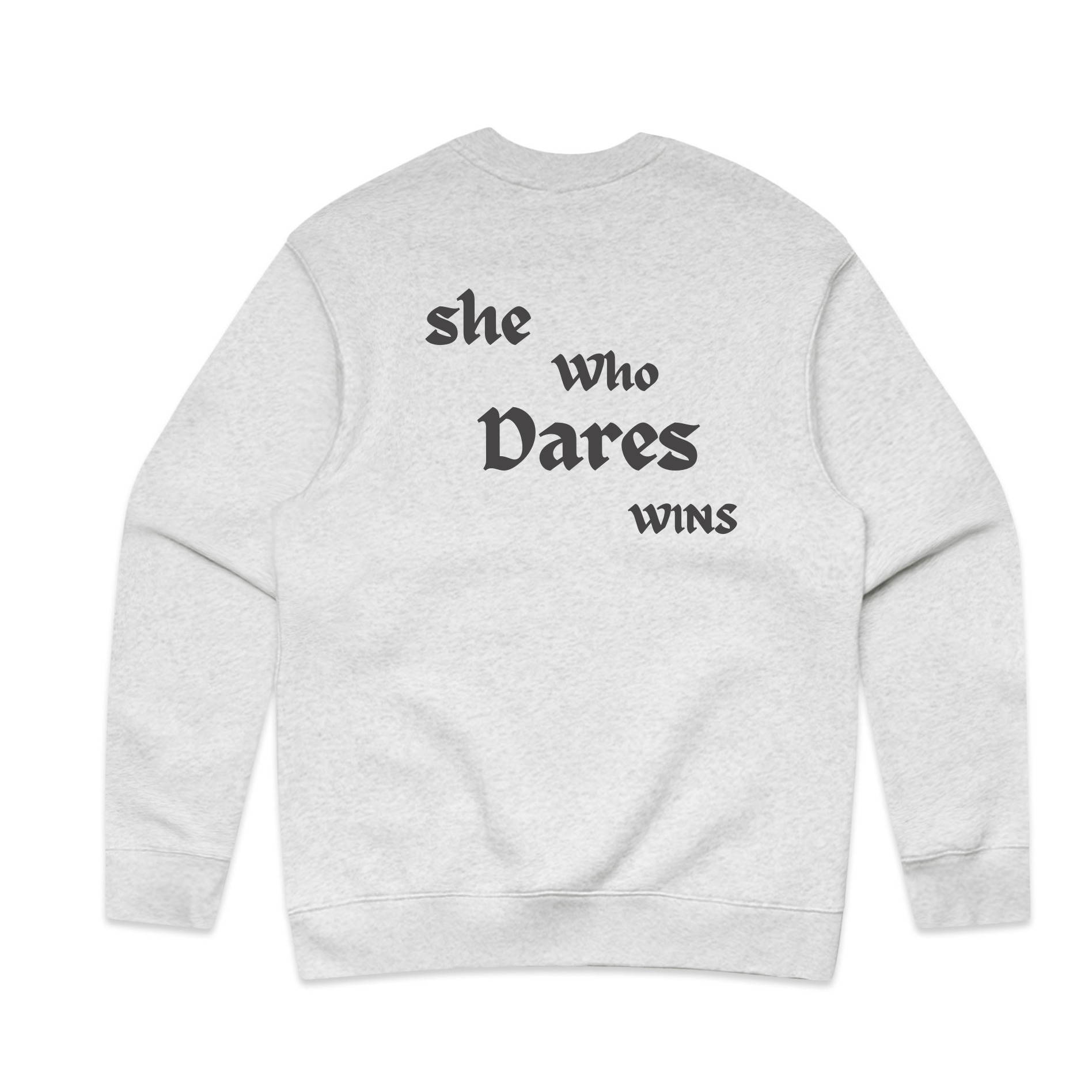 Iron Will Grey Relaxed Sweatshirt