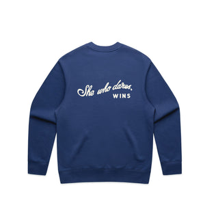 Relaxed Swirl Logo Sweater