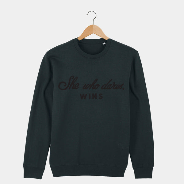 Subtle Logo Crew Sweater