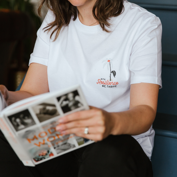 Resilience White Tee